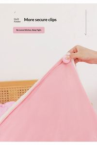 Household Mushroom Shape Plastic Storage Fixer With Non-Slip Washable Features Multi-Purpose Quilt Cover Holder - Product Image 4