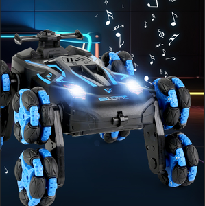 Voiture té<span class=keywords><strong>l</strong></span>écommandée Stunt Drift 8 canaux 2,4G avec détection de gravité, lumières double face, fonction de pulvérisation de musique, fonction de suivi, utilisation intérieure-extérieure - Product Image 5