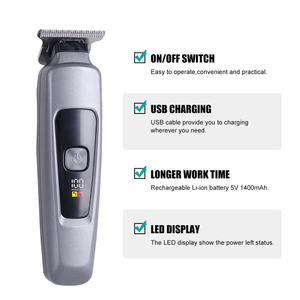 Máquina <span class=keywords><strong>de</strong></span> afeitar <span class=keywords><strong>de</strong></span> corte profesional con pantalla Digital, recortadora <span class=keywords><strong>de</strong></span> <span class=keywords><strong>pelo</strong></span> recargable inalámbrica <span class=keywords><strong>para</strong></span> hombres, suministros <span class=keywords><strong>de</strong></span> peluquería - Product Image 2