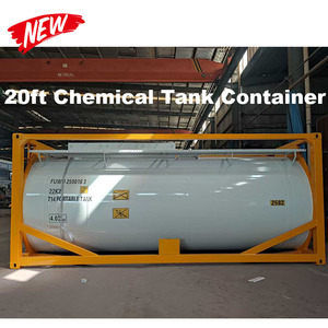 Contenedor cisterna Fuwu de 20 pies con tanque compuesto de acero y plástico para almacenamiento y transporte de gas natural licuado - Product Image 2