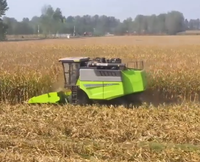 Moissonneuse-batteuse More Harvest TE100 140-147HP, largeur de travail 4000 mm, pour champs de blé, maïs, soja, carottes et ail