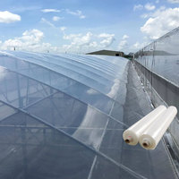 Film plastique transparent pour serre, polyéthylène, rouleau de couverture, diffuseur de lumière, film de serre 200 microns