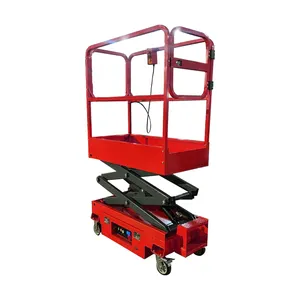 300kg 500kg mini mobile lift platform aerial aluminum work platform