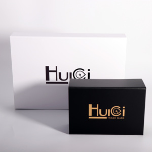 Caja de Regalo de Lujo Personalizada al por Mayor, Caja de Cartón Negra para Venta al por Menor de Zapatos y Ropa, Caja de Regalo Plegable con Tapa Magnética - Product Image 2