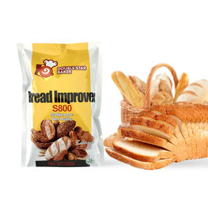 Améliorant pour pain Double <span class=keywords><strong>Star</strong></span> Baker, adoucissant, améliorant la pâte, 500g, sachet de poudre pour un volume léger et moelleux, ingrédient de boulangerie à levée rapide - Product Image 1