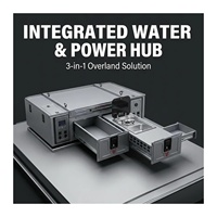 Tiroir de rangement coulissant modulaire en aluminium de qualité supérieure pour benne de camionnette
