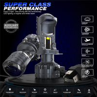 Aluminium Beam Mini Canbus Projecteur LED Phare Lentille toutes voitures Motos d'occasion 6000K Nouvel État-Aviator Universe Offre Spéciale