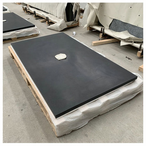 <span class=keywords><strong>Plato</strong></span> de <span class=keywords><strong>Ducha</strong></span> Rectangular de Granito Negro Bluestone, Bandeja de Mármol Tallada, Base de <span class=keywords><strong>Ducha</strong></span> de 36 x 40 - Product Image 2