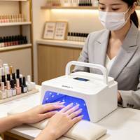 SNRQI Fournitures pour ongles en gros Lampe à ongles à polymérisation rapide Portable UV LED pour ongles en gel Machine de manucure à séchage rapide