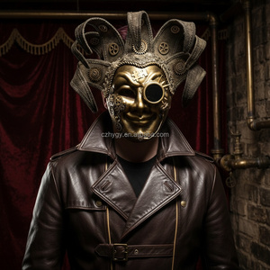 <span class=keywords><strong>Masque</strong></span> de clown steampunk de haute qualité <span class=keywords><strong>pour</strong></span> les fêtes d'<span class=keywords><strong>Halloween</strong></span>, les événements costumés, les déguisements, la décoration de costumes - Product Image 2