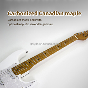 Guitarra eléctrica pequeña con sistema de doble tremolo, fabricación OEM/ODM, personalización basada en dibujo, personalización a medida. - Product Image 3