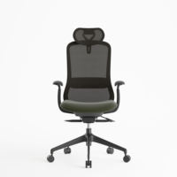 Chaise de bureau ergonomique moderne la plus populaire KOHO, chaise de direction en maille avec fonction de levage et rotation de luxe