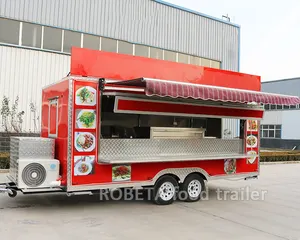 Carrinho de comida tradicional chinês, caminhão de comida para caminhão do wok