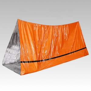 Tente et abri de survie d'urgence en mylar à film d'aluminium imperméable pour 2 personnes - Product Image 2