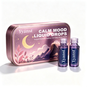 Suplemento Nutricional Herbal Líquido Oral para un Estado de Ánimo Tranquilo, Apoyo para el Sueño, Vegano, Natural, Sensación Relajada Diaria, Venta al Por Mayor OEM ODM - Product Image 1