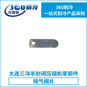 แผ่นวาล์วไอเสีย Dalian Sanyo รุ่น 498122 สำหรับเครื่องอัดแบบสกรูและแบบลูกสูบ อะไหล่ระบบ HVAC - Product Image 4