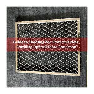 Malla de cuerda flexible y cortada a medida | Red de animales antiescalada para zoológicos y exhibiciones - Product Image 1