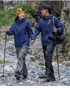 م. بيع بالجملة في الهواء الطلق قوس قشرة صلبة سترة مقاومة للرياح للماء أداء بالزمام تنفس للربيع والخريف - Product Image 5