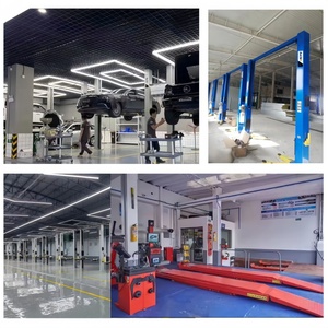 BAIWO L-088SZ 5T Pont élévateur à double vérin à plancher libre pour réparation automobile, vente directe usine, certifié CE - Product Image 5