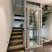 Ascenseur résidentiel pour maison duplex, ascenseur pour passagers 2-5 étages, service personnalisé, sans salle de machine