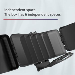 <span class=keywords><strong>Ceinture</strong></span> de taille suspendus poisson accessoires organisateur étui Portable boîte de matériel de pêche cuillère de pêche crochet appât boîte de rangement - Product Image 4