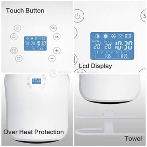 L'égypte Offre Spéciale Moins Cher Silencieux Eco Boîtier Thermostat <span class=keywords><strong>Radiateur</strong></span> <span class=keywords><strong>Soufflant</strong></span> - Product Image 4