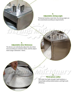 Puces multiples de plantain de rendement élevé faisant la découpeuse de banane de machines - Product Image 4