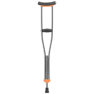 Rodafy Underarm Crutch Stainless Steel Adjustable With <b>Spring</b> <b>Clip</b> Lock For Elderly Support - Product Image 1