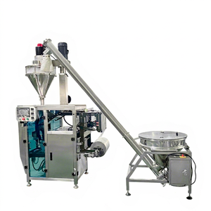 Machine de remplissage automatique de poudre à haute précision avec ensachage, scellage et emballage plastique pour aliments, détergents et carbonate de calcium - Product Image 1