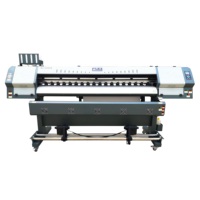 Imprimante jet d'encre éco-solvant grand format 6FT 1,8m XP600/i3200 pour impression de vinyle, affiches et toiles, idéale pour l'extérieur