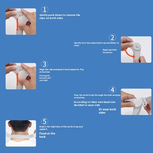 Collarín <span class=keywords><strong>Cervical</strong></span> Ajustable y Transpirable para Soporte del Cuello, Alivio del <span class=keywords><strong>Dolor</strong></span> y Corrección de Postura, Ideal para Uso Diario en la Oficina - Product Image 6