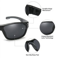 Lunettes de soleil pour le cyclisme, lunettes de soleil de sport, lunettes de soleil pour l'extérieur, le voyage, le sport décontracté, la mode.