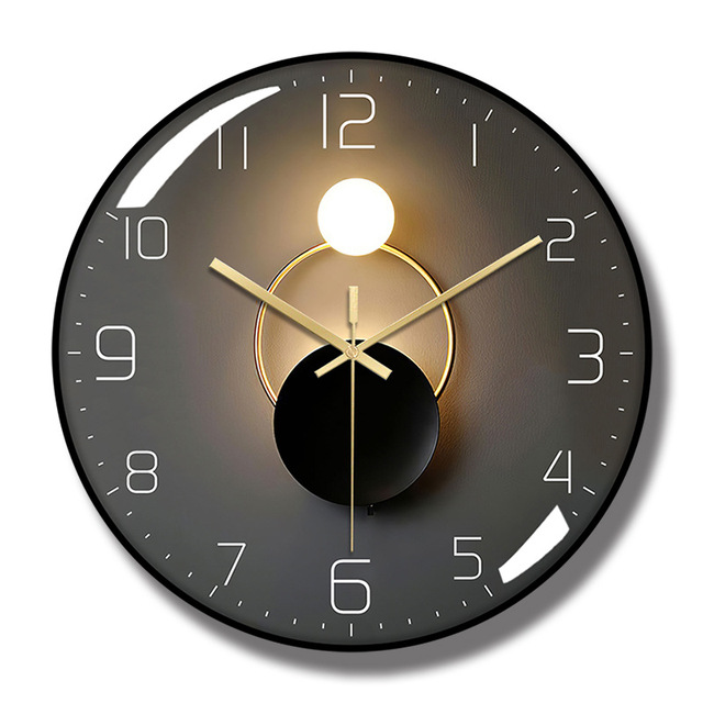Wholesale High Quality Modern Large Wall Clock Home Decoration Round Digital Hanging Clocks