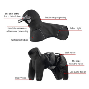 Fournitures pour animaux de compagnie personnalisé nouveau concepteur de luxe <span class=keywords><strong>chien</strong></span> vêtements imperméable pour <span class=keywords><strong>teckel</strong></span> hambourg <span class=keywords><strong>Miniature</strong></span> saucisse Wiener chiens - Product Image 3