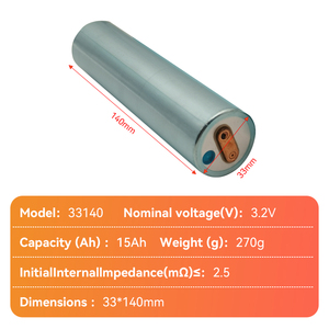 Gotion 33140 LiFePO4バッテリーセル 3.2V 15Ah 3000サイクル 円筒型リチウムイオンバッテリー 電気自動車・電動バイク用 - Product Image 3