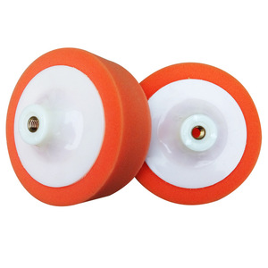 Haute qualité Orange 6 pouces voiture épilation à la cire beauté <span class=keywords><strong>polissage</strong></span> gaufre mousse éponge <span class=keywords><strong>perceuse</strong></span> tampons de <span class=keywords><strong>polissage</strong></span> Kit pour la réparation de voiture - Product Image 4