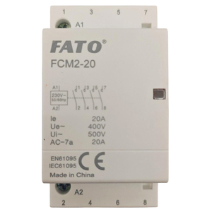 คอนแทคเตอร์แบบโมดูลาร์ 4 โพล 20A 500V 400V AC-7a สำหรับใช้งานในอุตสาหกรรม - Product Image 2