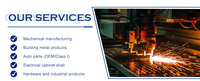 Fabrication sur mesure OEM de grandes structures métalliques en acier inoxydable et en aluminium pour le soudage d'équipements industriels