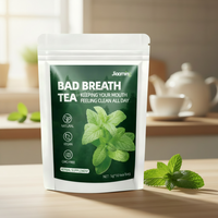 Teh Herbal Alami Penyegar Mulut Detoksifikasi Herbal Cina Penghilang Bau Mulut Teh dalam Sachet