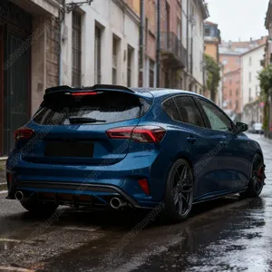 Pour MK4 ST-LINE 2019 2020 2021, aileron de toit arrière fixe pour automobile, kit de modification et de décoration de carrosserie - Product Image 4