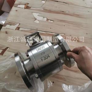 วาล์วบอลแรงดันสูงเหล็กฟอร์จ Q41Y วาล์วหล่อสแตนเลสแบบสามชิ้น พร้อมดีไซน์เกลียวทนการกัดกร่อน - Product Image 2