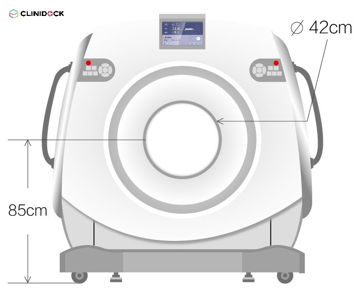 High Quality Medical Multi-Functional CT scanner Mobile CT CD-JX-A42CT