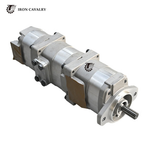 Pompe hydraulique principale pour excavatrice IRON CAVALRY WA600-6 WD600-6, pompe à engrenages 705-55-43040 704-30-40140 CE ISO - Product Image 1