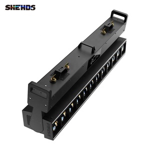 SHEHDS 12x40 lavage hochet serpent lumière Dmx <span class=keywords><strong>Lyre</strong></span> <span class=keywords><strong>Led</strong></span> 12x40 w <span class=keywords><strong>Led</strong></span> scène lumière Rgbw 4in1 tête mobile faisceau barre lavage Zoom lumière - Product Image 4