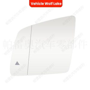 Mercedes-Benz W164 W166กระจกมองหลัง A1668100719 A1668100619ด้านซ้ายขวาอะไหล่ ABS ใหม่ - Product Image 2