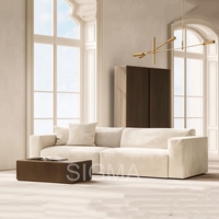 Ensemble de canapés sectionnels Sigma, salon, meubles de maison, canapé en tissu, moderne, personnalisé, cuir véritable italien, Sigma, 2 ans