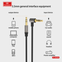 Cable de Audio AUX Espiralizado de 3.5mm Macho a Macho, Chapado en Oro de 1M, para Teléfono, Altavoz de Coche, MP4, Auriculares, Micrófono, Monitor