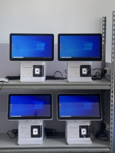 Chi phí hiệu quả 15.6 inch Màn hình Màn hình cảm ứng POS hệ thống thu ngân tất cả trong một POS giải pháp POS thiết bị đầu cuối - Product Image 2