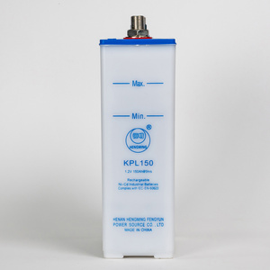 IEC60623 <span class=keywords><strong>NICD</strong></span> 1.2V nichel cadmio batterie <span class=keywords><strong>nicd</strong></span> KPL150Ah per la centrale elettrica - Product Image 1