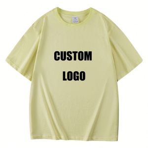 Camiseta de Hombre de Lujo con Efecto Desgastado, 100% Algodón, de Alta Calidad, Lisa, con Logo Vintage Personalizado, Lavado Ácido, Oversize - Product Image 2